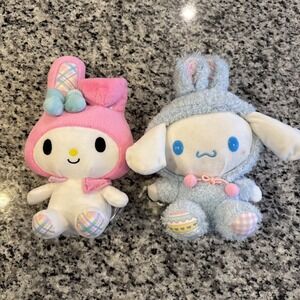 Hello Kitty & Friends My‎ Melody  And Cinnamoroll Easter 9" Plushes #08